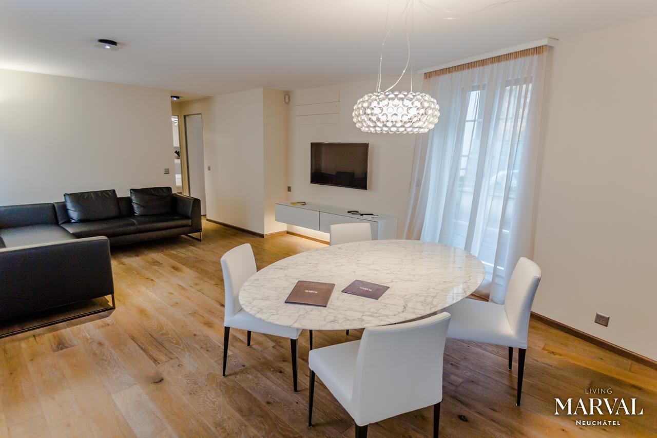 Les Galeries Marval Aparthotel Neuchâtel Εξωτερικό φωτογραφία